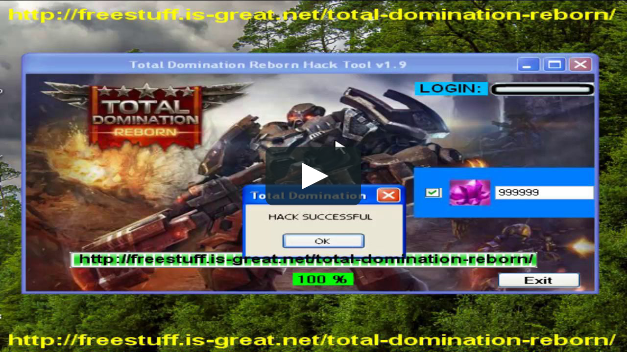 total domination cheat engine